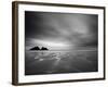 Cornwall, Holywell Bay, Holywell Beach and Carters or Gulls Rocks, UK-Alan Copson-Framed Photographic Print