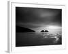 Cornwall, Holywell Bay, Holywell Beach and Carters or Gulls Rocks, UK-Alan Copson-Framed Photographic Print