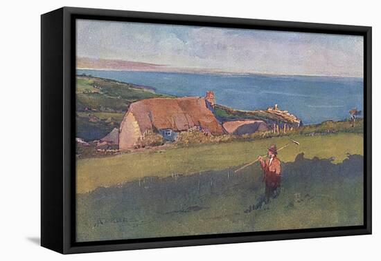 Cornwall, Mounts Bay 1909-Elizabeth Forbes-Framed Stretched Canvas