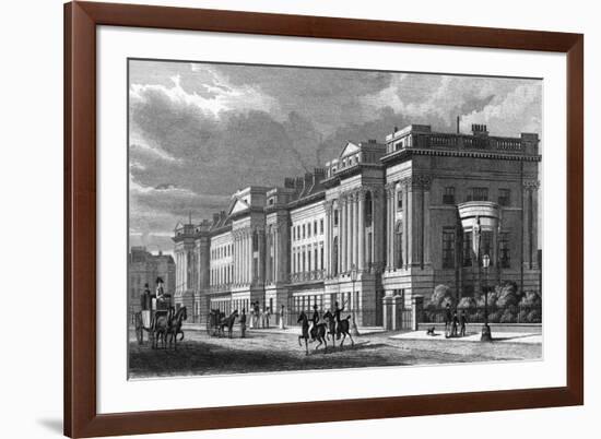 Cornwall Terrace-Thomas H Shepherd-Framed Premium Giclee Print