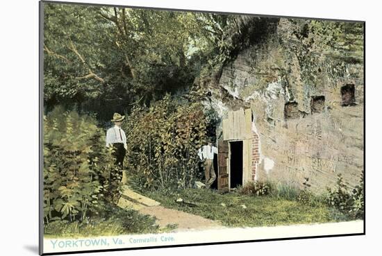 Cornwallis Cave, Yorktown-null-Mounted Premium Giclee Print