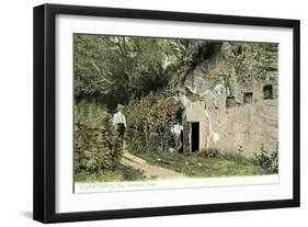 Cornwallis Cave, Yorktown-null-Framed Art Print