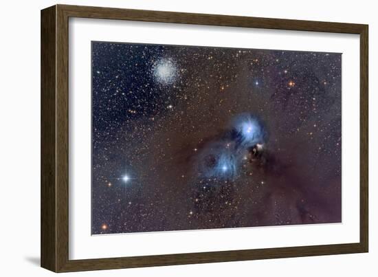 Corona Australis, a Constellation in the Southern Hemisphere-null-Framed Photographic Print