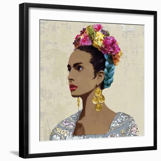 Corona de Flores-Mark Chandon-Framed Art Print