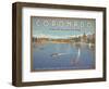 Coronado Beach-Kerne Erickson-Framed Art Print