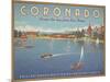 Coronado Beach-Kerne Erickson-Mounted Art Print