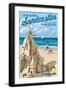 Coronado, California - I'm Building Sandcastles in My Dreams-Lantern Press-Framed Art Print