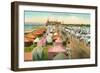 Coronado Tent City, San Diego, California-null-Framed Art Print