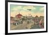 Coronado Tent City, San Diego, California-null-Framed Art Print