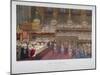 Coronation Banquet of King George IV, Westminster Hall, London, 1821-Robert Havell the Younger-Mounted Giclee Print