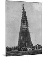 Coronation Bonfire at Whitehaven, 1902-null-Mounted Photographic Print
