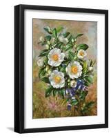 Coronation Camelia from the 'Golden Jubilee' Series, 2002-Albert Williams-Framed Giclee Print