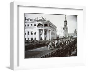 Coronation Ceremonies of Nicholas II-null-Framed Giclee Print