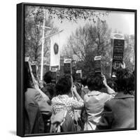 Coronation Copescope at Wedding of Princess Margaret-null-Framed Photographic Print