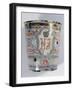 Coronation Cup. Present on the Occasion of the Coronation of Nicholas II 1896-null-Framed Giclee Print