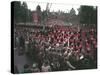 Coronation Day 1953-Charles Woof-Stretched Canvas