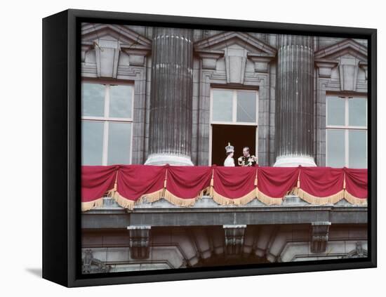 Coronation Day 1953-Charles Woof-Framed Stretched Canvas