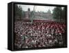 Coronation Day 1953-Charles Woof-Framed Stretched Canvas