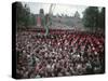 Coronation Day 1953-Charles Woof-Stretched Canvas