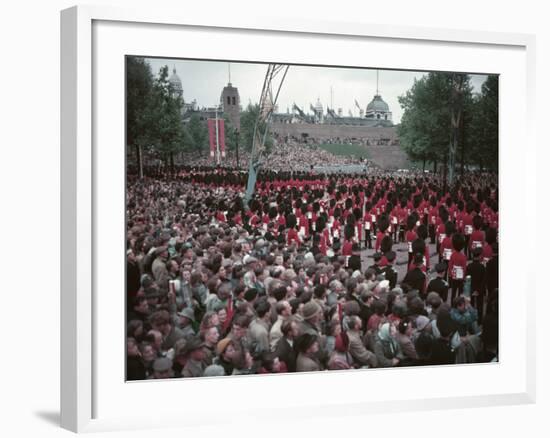 Coronation Day 1953-Charles Woof-Framed Photographic Print