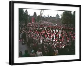 Coronation Day 1953-Charles Woof-Framed Photographic Print