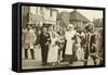 Coronation Day Parade, Exeter, 1937-null-Framed Stretched Canvas