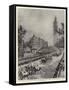 Coronation Day, the Scene in Parliament Square on the Arrival of the Prince of Wales-Frederic De Haenen-Framed Stretched Canvas