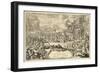 Coronation Entry of John III (1629-96) into Poland, 1675 (Engraving)-Romeyn De Hooghe-Framed Giclee Print