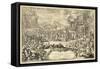 Coronation Entry of John III (1629-96) into Poland, 1675 (Engraving)-Romeyn De Hooghe-Framed Stretched Canvas