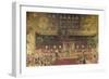 Coronation Luncheon for King George V and Queen Mary in Guildhall, 29th June 1911, 1914-22-Solomon Joseph Solomon-Framed Giclee Print