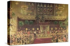 Coronation Luncheon for King George V and Queen Mary in Guildhall, 29th June 1911, 1914-22-Solomon Joseph Solomon-Stretched Canvas