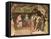 Coronation of Alexander, Scene from Stories of Alexander III, 1407-1408-Spinello Aretino-Framed Stretched Canvas