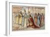 Coronation of Charlemagne as Emperor, 800-null-Framed Giclee Print