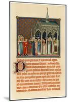 Coronation of Charles V, C1365-null-Mounted Giclee Print