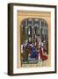 Coronation of Charles V, King of France, 14th Century-Franz Kellerhoven-Framed Giclee Print