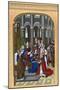 Coronation of Charles V, King of France, 14th Century-Franz Kellerhoven-Mounted Giclee Print