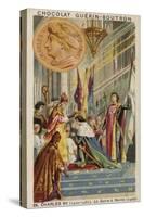 Coronation of Charles VII of France at Reims, 1429-null-Stretched Canvas