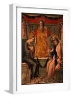 Coronation of Christ and the Virgin Mary-Bonifacio Bembo-Framed Giclee Print