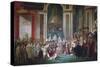 Coronation of Emperor Napoleon I and Coronation of the Empress Josephine in Notre-Dame De Paris, De-null-Stretched Canvas