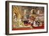 Coronation of Empreror Alexander III and Empress Maria Fyodorovna, 1883-1888-Georges Becker-Framed Giclee Print