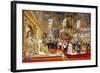 Coronation of Empreror Alexander III and Empress Maria Fyodorovna, 1883-1888-Georges Becker-Framed Giclee Print