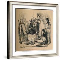 'Coronation of Ethelred the Unready', c1860, (c1860)-John Leech-Framed Giclee Print