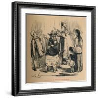 'Coronation of Ethelred the Unready', c1860, (c1860)-John Leech-Framed Giclee Print