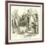 Coronation of Ethelred the Unready-John Leech-Framed Giclee Print