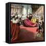 Coronation of George III, 1761-null-Framed Stretched Canvas