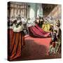 Coronation of George III, 1761-null-Stretched Canvas