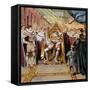 Coronation of George IV, 1820-null-Framed Stretched Canvas