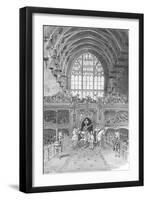 Coronation of George IV in Westminster Hall, 1897-null-Framed Giclee Print