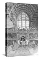Coronation of George IV in Westminster Hall, 1897-null-Stretched Canvas
