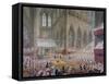 Coronation of George IV, Westminster Abbey, London, 1821-null-Framed Stretched Canvas